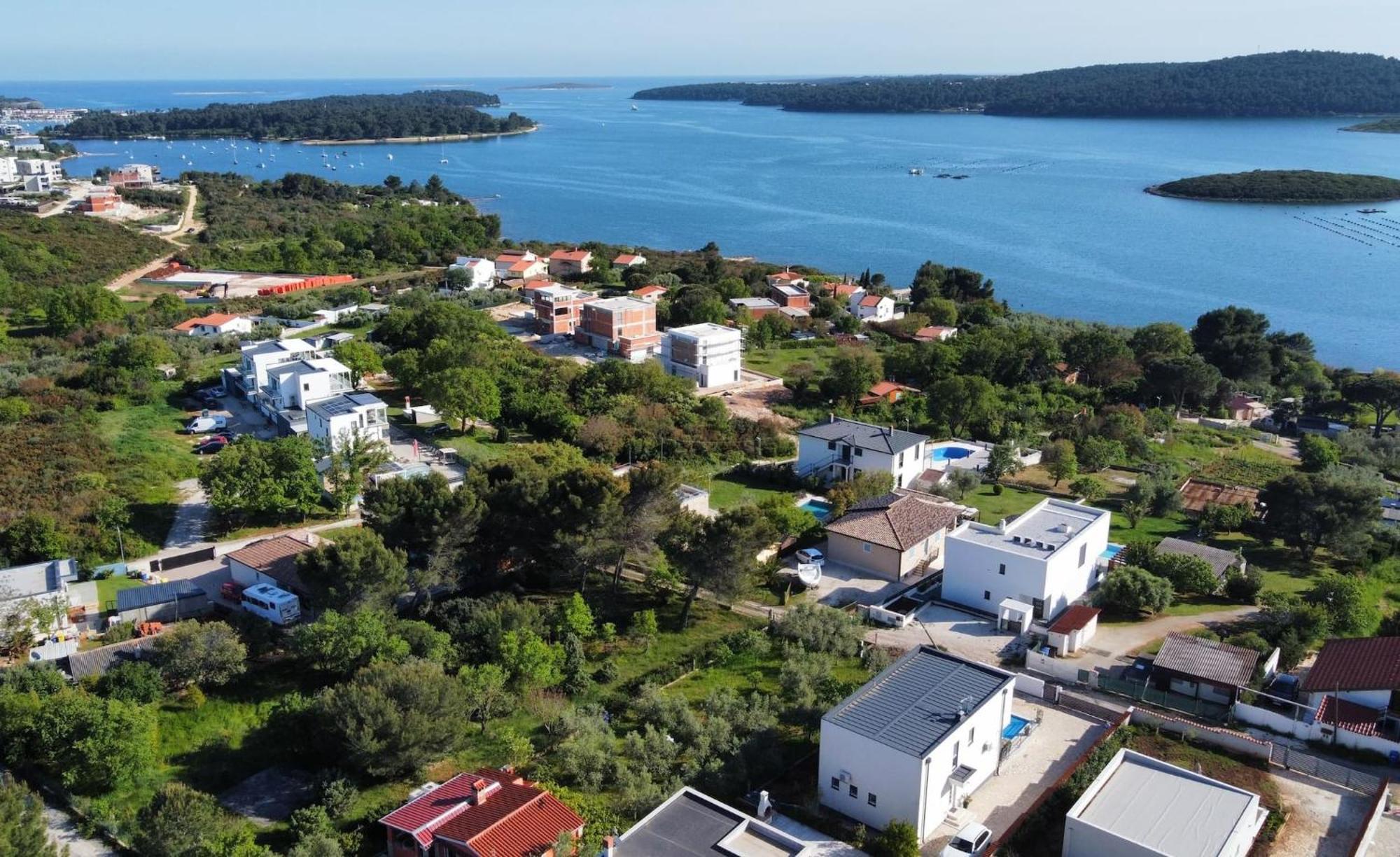 Villa Pura Vida With Sea View Pula Exterior foto