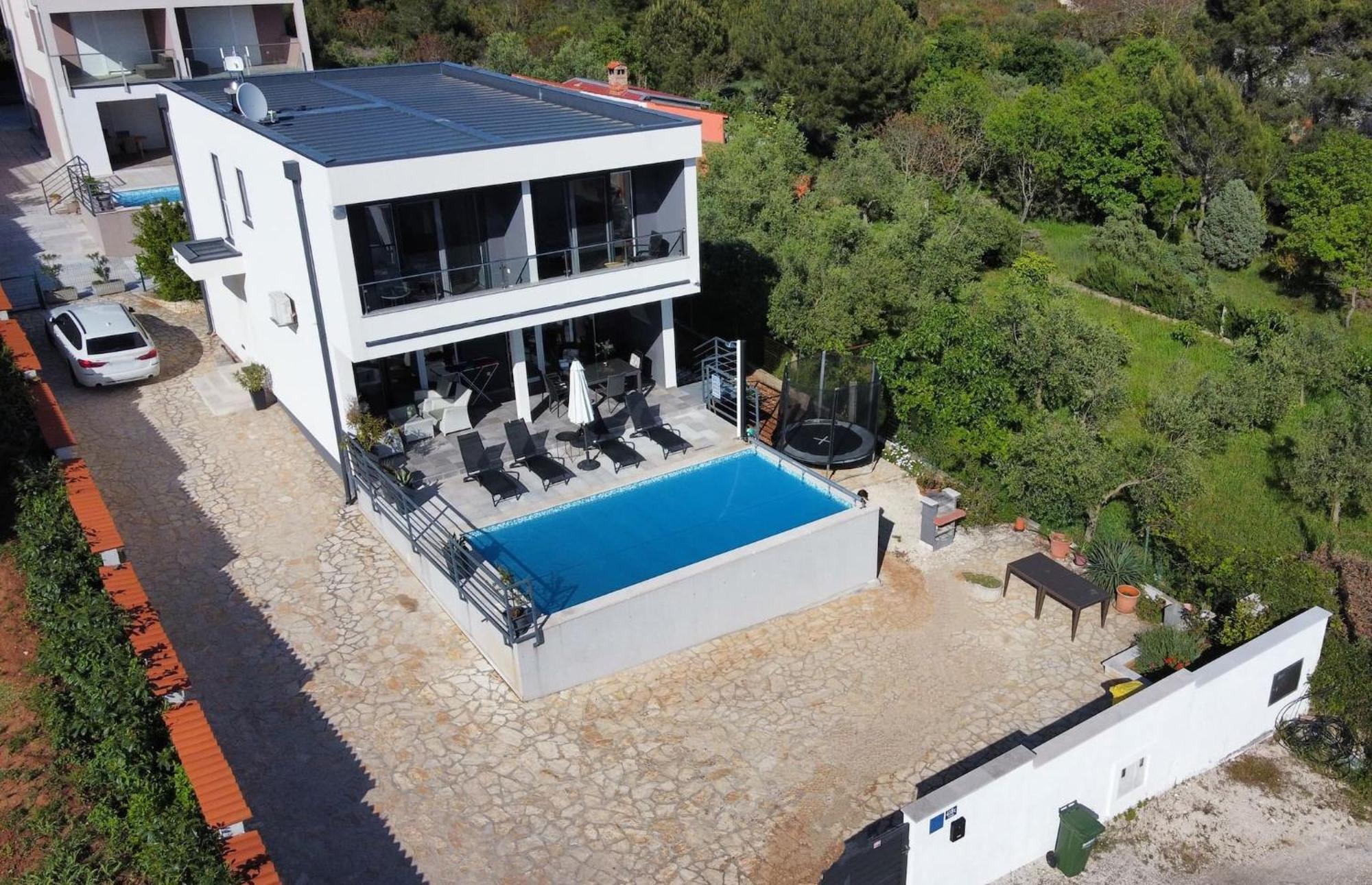 Villa Pura Vida With Sea View Pula Exterior foto